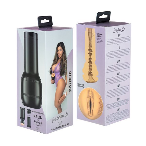 Мастурбатор Kiiroo Feel Skyler Lo PBC, совместимый с PowerBlow и Keon SO9366 фото