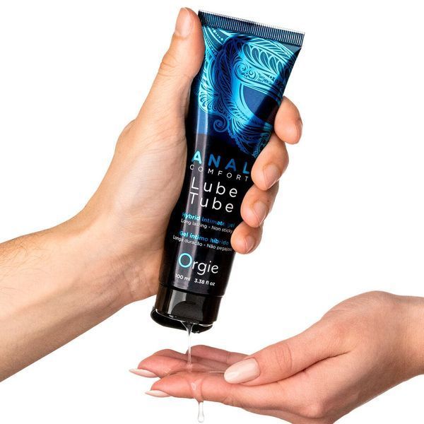 Анальная смазка Orgie Lube Tube Anal Comfort, 100 мл, водная основа, имитация силикона SX1509 фото