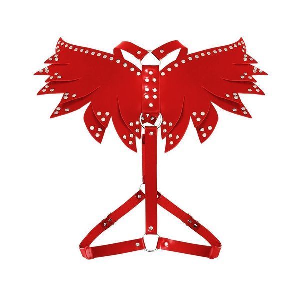 Женская портупея Art of Sex - Wings красная L-2XL, экокожа SX2341 фото