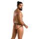 Мужские открытые слипы Passion 034 OPEN LUKE XXL/XXXL Black, экокожа SO7575 фото 4