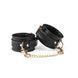 Поножи Liebe Seele Black Organosilicon Anklecuffs, экокожа SO9486 фото 1
