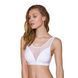 Топ с прозрачной вставкой Passion PS002 TOP M, white SO4204 фото 1