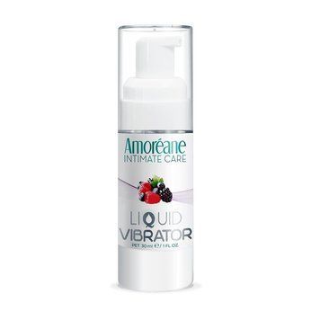 Лубрикант с эффектом вибрации Amoreane Med Liquid Vibrator Berries (30 мл) SO5970 фото