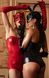 Корсет Noir Handmade F355 Red powerwetlook corset - M SX2024 фото 8