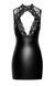 Сукня Noir Handmade F343 Powerwetlook and lace mini skirt - S SX2073 фото 5