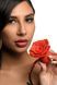 Силиконовый кляп с розой Master Series: Blossom Silicone Rose Gag &ndash; Red SO8801 фото 8