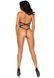 Виниловый тедди Leg Avenue Teddy with strappy open back One size Black SO8607 фото 2