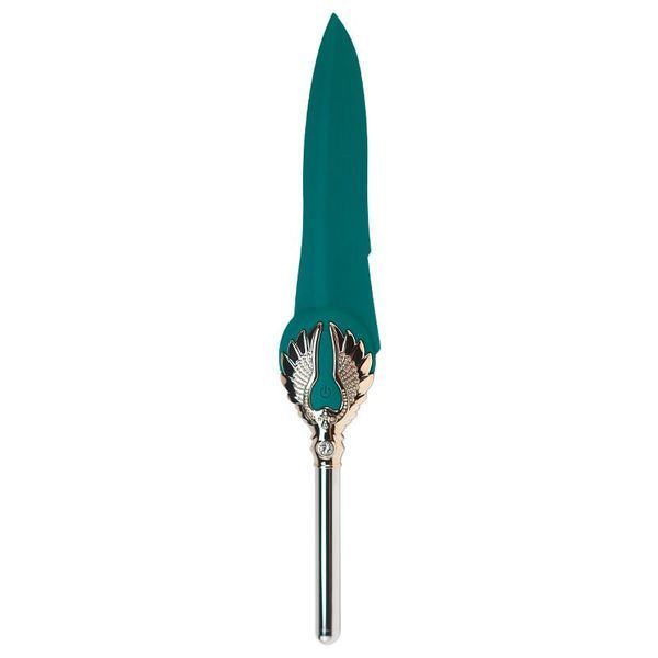 Изысканный вибратор Knight Jenay FLOWERS & SWORD, маска, лента и лубрикант в комплекте SO6557 фото