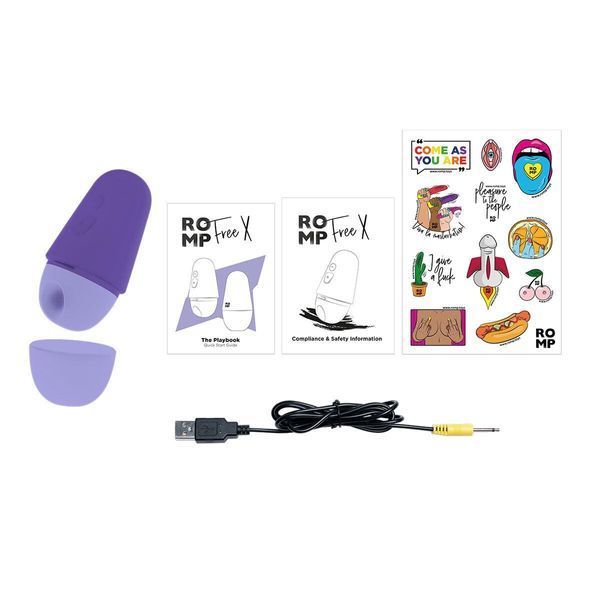Вакуумный клиторальный стимулятор Romp Free X SX0537 фото