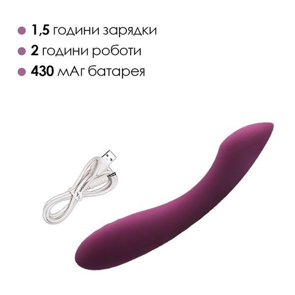 Вибратор для точки G с интеллектуальным режимом Svakom Amy 2 Violet SO6997 фото