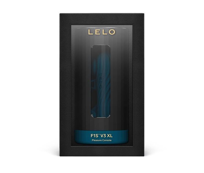 Смарт-мастурбатор LELO F1S V3 XL Teal, збільшений, 2 мотори, 8 режимів, стимуляція звуковими хвилями SX0706 фото