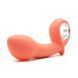 Анальный вибратор KISTOY Klein Orange с надувающимся кончиком, unisex, диаметр 35-50мм SO3628 фото 4