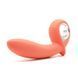 Анальный вибратор KISTOY Klein Orange с надувающимся кончиком, unisex, диаметр 35-50мм SO3628 фото 3