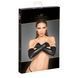 Мітенки Noir Handmade F213 Elastic eco leather fingerless gloves, S, екошкіра SX0081 фото 3