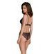 Комплект Passion AMBERLY SET black, S/M, бралетт и трусики бразилиана SX0465 фото 2
