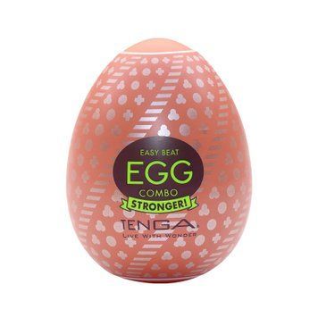 Мастурбатор-яйцо Tenga Egg Combo, плотный TPE, пробник лубриканта 5 мл SO9800 фото
