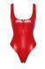 Боди Noir Handmade F352 Red powerwetlook body - L SX1975 фото 6