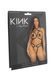 Стрепы-портупея с чокером Leg Avenue Satin elastic harness teddy, One size, Black SO8559 фото 6