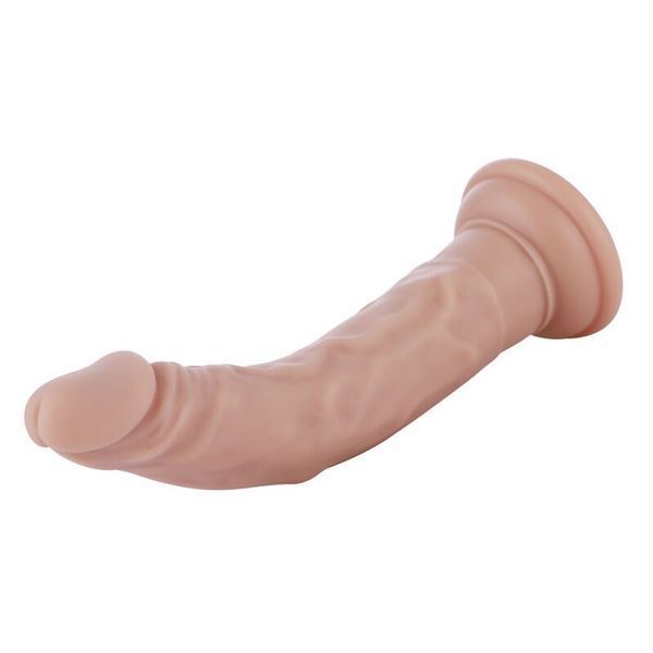 Реалистичный фаллоимитатор для секс-машин Hismith 7.5&Prime; Flexible Silicone Dildo, система KlicLok SO6203 фото