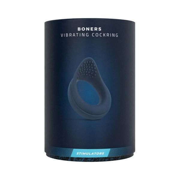 Эрекционное кольцо Boners Vibrating Cock Ring with Perineum Stimulation SX3072 фото
