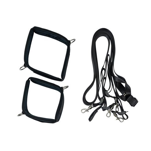 Розтяжка на ліжко Punishment - 5-Piece Bed Restraint Kit - Black SX2229 фото