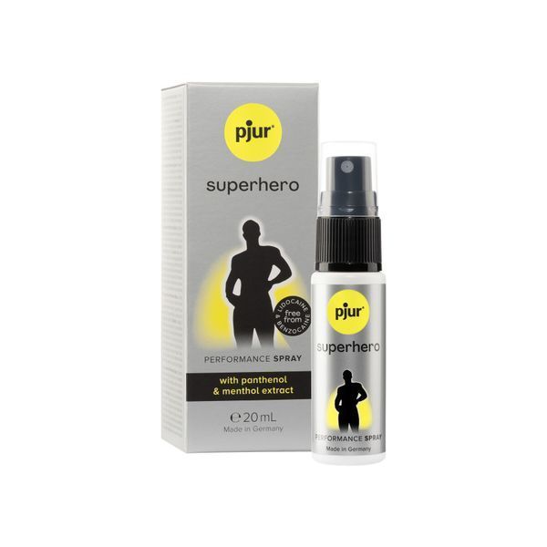 Спрей-пролонгатор pjur Superhero Performance Spray 20 мл, впитывается в кожу, природные компоненты PJ10450 фото