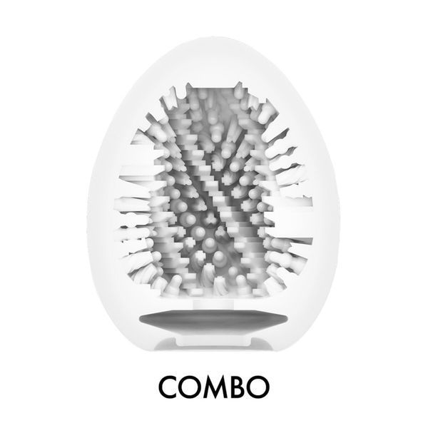 Мастурбатор-яйцо Tenga Egg Combo, плотный TPE, пробник лубриканта 5 мл SO9800 фото