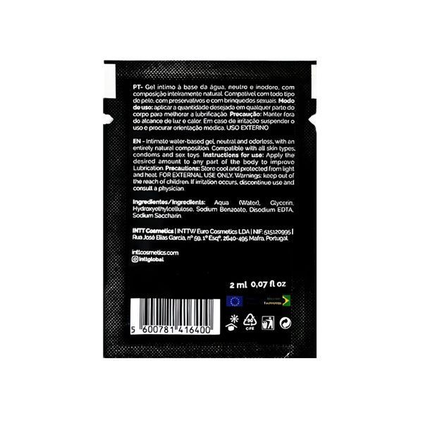 Пробник лубриканта на водной основе Intt My Lube Natural, 2 мл SX2810 фото