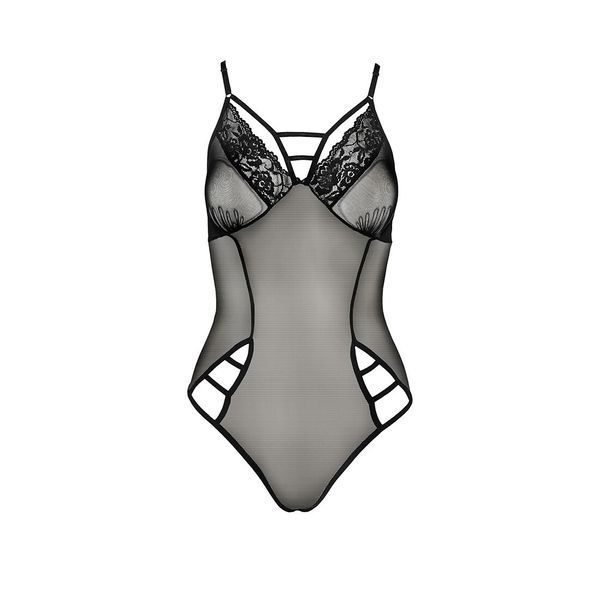 Боди Passion MELANIA BODY XXL/XXXL, black EL16303 фото