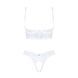 Эротический комплект Obsessive Heavenlly 2-pcs cupless set M/L, открытая грудь, с доступом SO8176 фото 3
