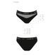 Трусики с прозрачной вставкой Passion PS006 PANTIES M, black SO4232 фото 6