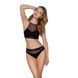 Трусики с прозрачной вставкой Passion PS006 PANTIES M, black SO4232 фото 3