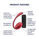 Смарт-виброяйцо Satisfyer Shiny Petal Connect App, управление со смартфона, пульт ДУ SX1220 фото 4