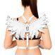 Женская портупея Art of Sex - Wings белая L-2XL, экокожа SX2368 фото 1