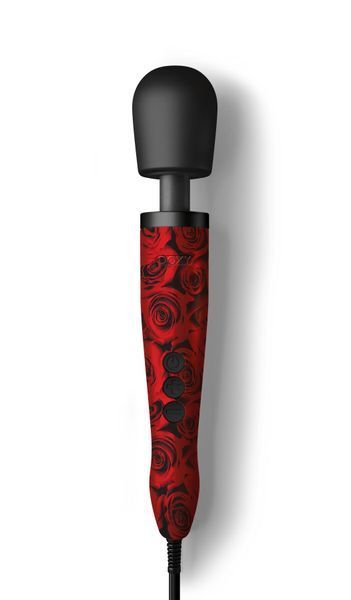 Вибромассажер DOXY Original ROSE PATTERN, очень мощный, питание 220В, пульсирующие вибрации SX2454 фото