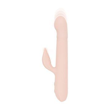 Вибратор-кролик Good Vibes Only - SHAI Thrusting Vibrator Soft Silicone - Pink SX3073 фото