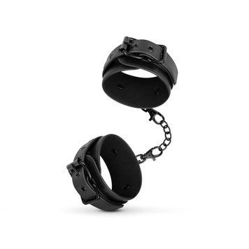 Наручники Bedroom Fantasies: Faux Leather Handcuffs One Size, черные SO8803 фото