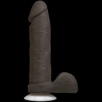Фаллоимитатор Doc Johnson The Realistic Cock 8 inch Black - ULTRASKYN, Vack-U-Lock, диаметр 5,1см SO1974 фото