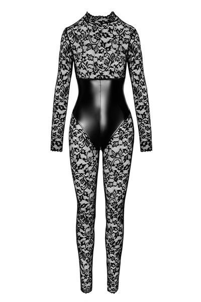Комбинезон Noir Handmade F299 Enigma, S, кружево, длинный рукав, имитация корсета, доступ SX0231 фото