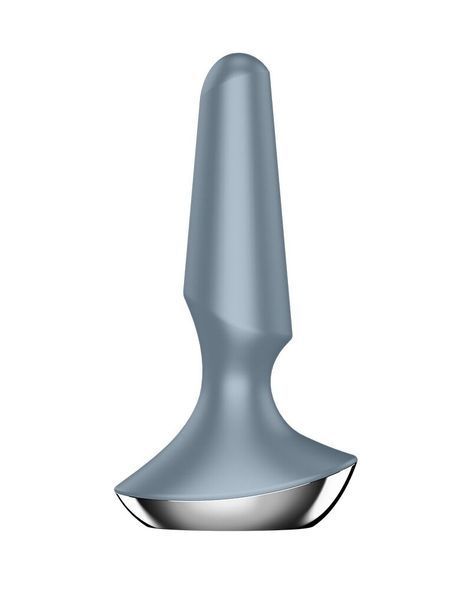 Анальная смарт-вибропробка Satisfyer Plug-ilicious 2 Ice Blue SO5445 фото