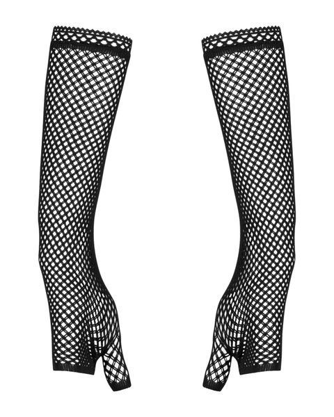 Сетчатые митенки Obsessive Darkie mittens, black SO7735 фото