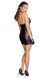 Сукня Noir Handmade F238 Short tulle dress with powerwetlook inserts, XXL SX0131 фото 3