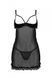 Эротический пеньюар Passion MARINA CHEMISE, L/XL, black SO9723 фото 3