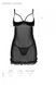 Эротический пеньюар Passion MARINA CHEMISE, L/XL, black SO9723 фото 5