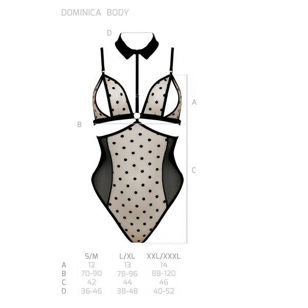 Боди Passion DOMINICA BODY L/XL, beige SO8424 фото