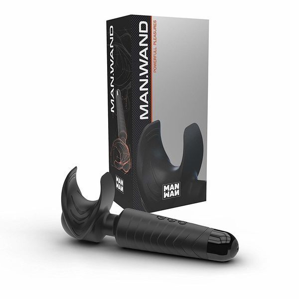 Мастурбатор-вібромасажер Manwan MAN.WAND, відмінно для пар, вібро-мінет, 20 режимів SO2080 фото