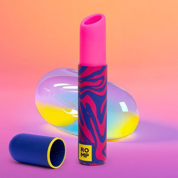 Вакуумный клиторальный стимулятор-помада Romp Lipstick, 7 уровней интенсивности SX0539 фото