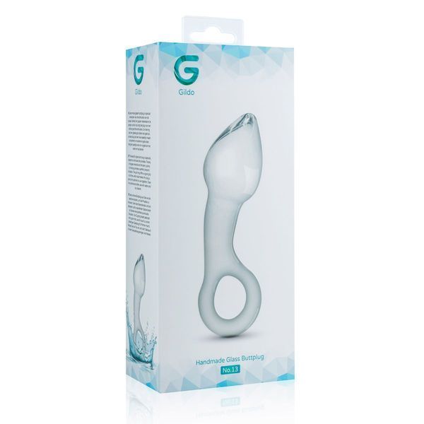 Стеклянный стимулятор простаты Gildo Glass Prostate Plug No. 13 SO4418 фото