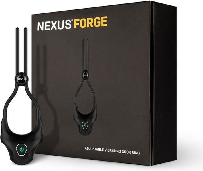 Эрекционное виброкольцо-лассо Nexus FORGE Vibrating, 6 режимов SO8695 фото