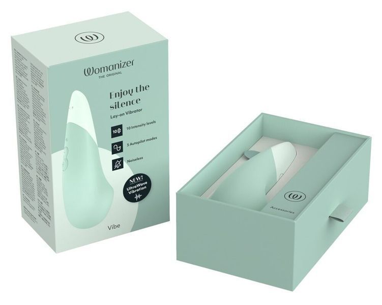 Мини-вибратор Womanizer Vibe Sage, 3 авторежима + 10 уровней интенсивности SX2146 фото